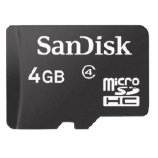 MicroSDHC 4GB kártya