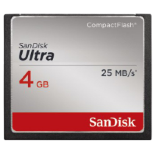 CF kártya 4Gb Ultra 25Mb/s (123859)