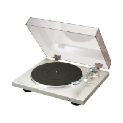 DP-300F bakelit lemezjátszó, ezüst