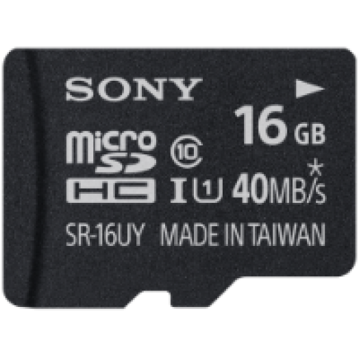microSDHC 16GB kártya Class10 UHS-I (SR16UYA)