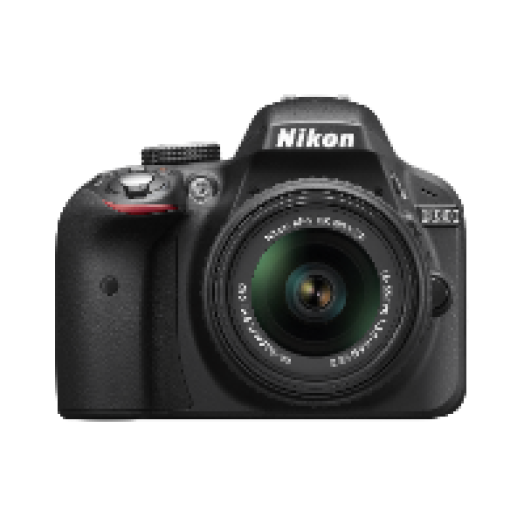 D3300 + 18-55 DX II Kit fekete
