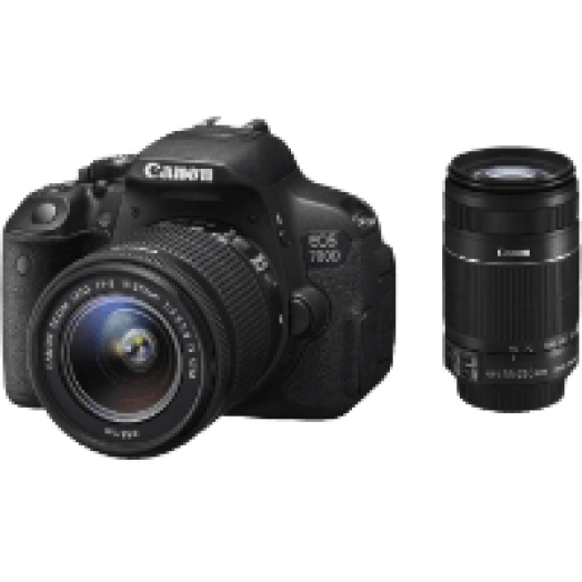 EOS 700D + 18-55 IS STM + 55-250 IS
