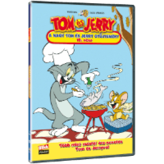 Tom és Jerry gyűjtemény 10. DVD