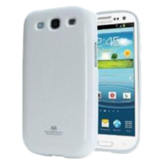 Jelly Galaxy S4 szilikon fehér hátlap