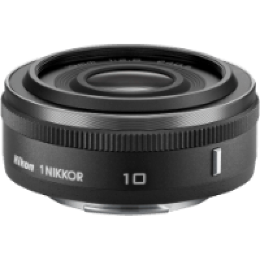 1 NIKKOR 10mm f/2.8 fekete objektív