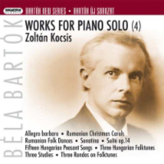 Bartók New Serise - Works for Piano Solo No. 4 CD