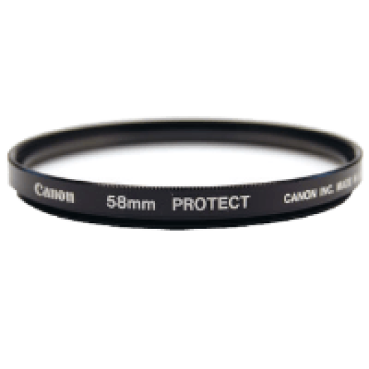 58mm védő szűrő