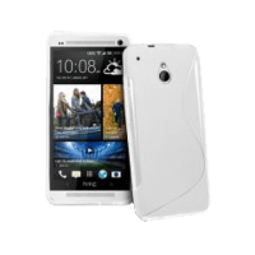 HTC One Mini szilikon hátlap fehér