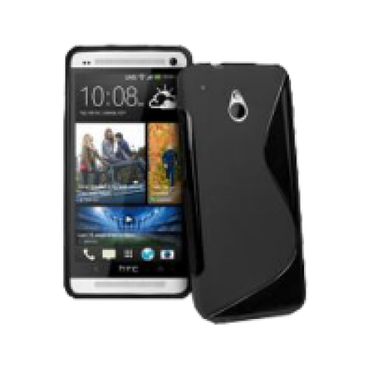 HTC One Mini szilikon hátlap fekete