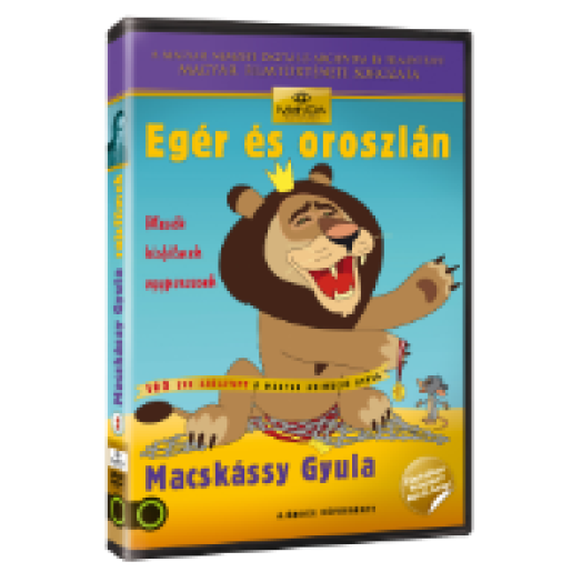 Egér és oroszlán DVD