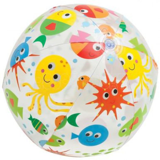 Mintás strandlabda, 51 cm