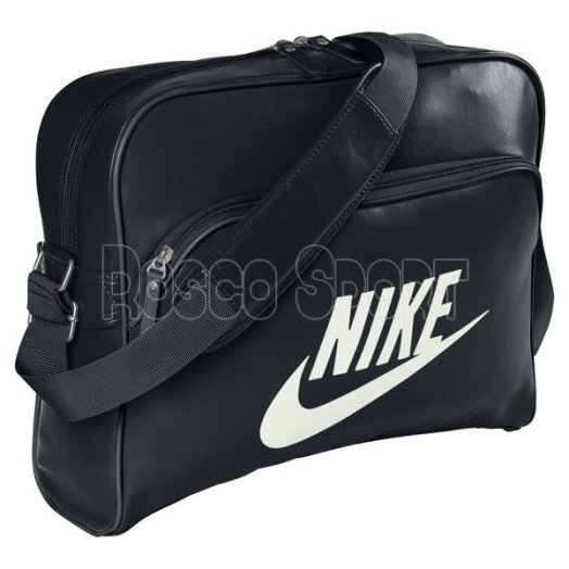 Nike Heritage Si oldaltáska, fekete-fehér