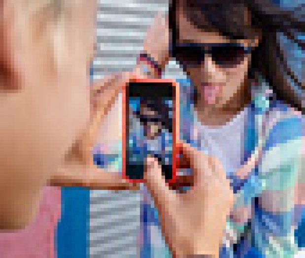 Védőkeret iPhone 4-hez, neonnarancssárga