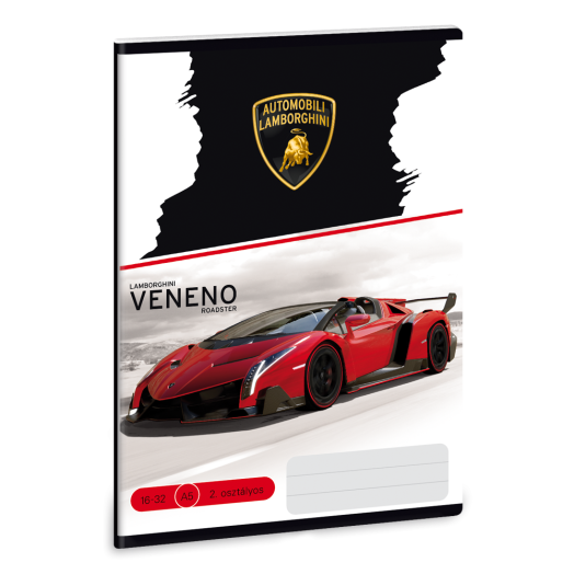 Lamborghini A5 füzet 16-32 2.osztály