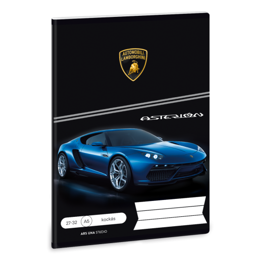 Lamborghini A5 kockás füzet 27-32