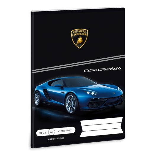 Lamborghini A5 szótárfüzet 31-32