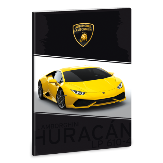 Lamborghini A4 sima füzet 40 lapos