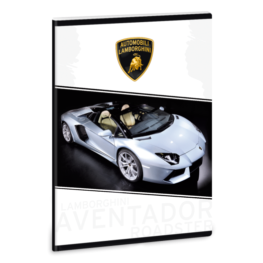 Lamborghini A5 kockás füzet 40 lapos