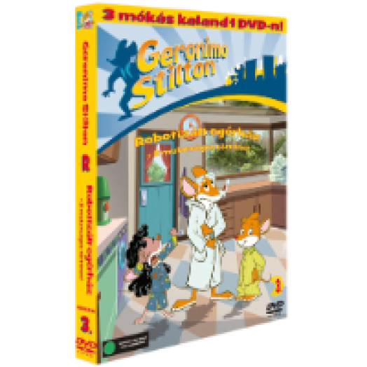 Geronimo Stilton 3. - Robotizált egérház DVD