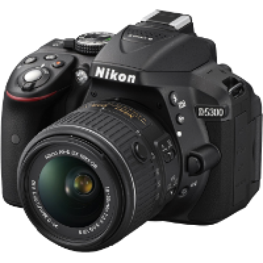 D5300 + 18-55 mm VR II fekete Kit