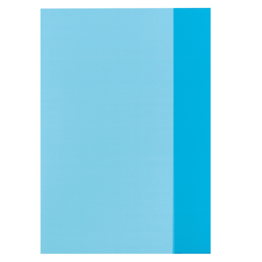 Herlitz füzetborító átlátszó kék