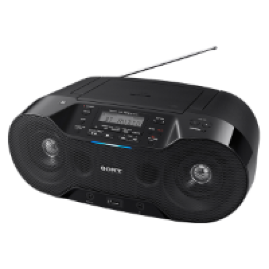 ZS-RS70BTB hordozható CD-s rádió bluetooth funkcióval