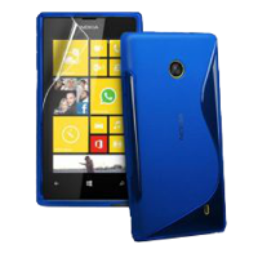 Nokia XL DualSIM kék szilikon hátlap