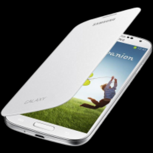 Galaxy Core Duo Flip Cover fehér