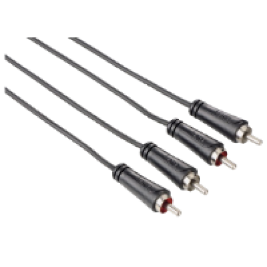 122273 2xRCA apa - 2xRCA apa kábel, 3m