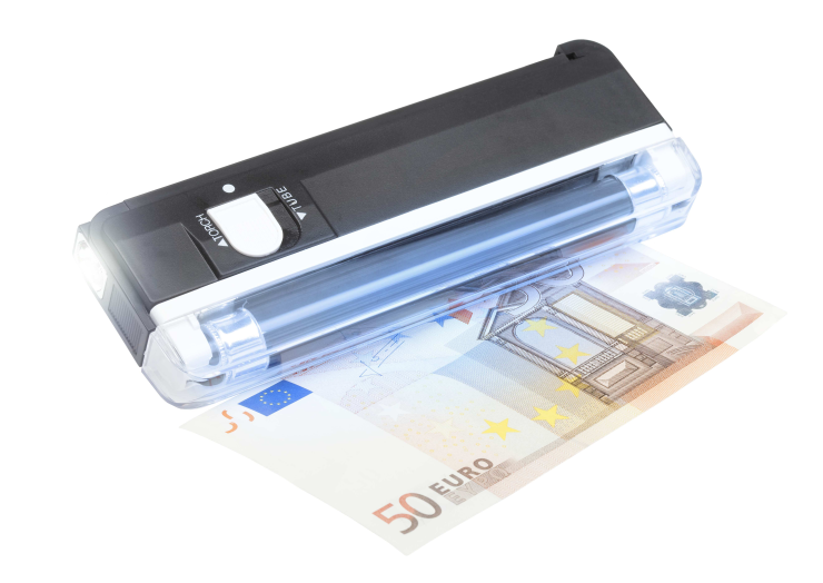 Genie MD 119 asztali bankjegyvizsgáló, 4W UV lámpa