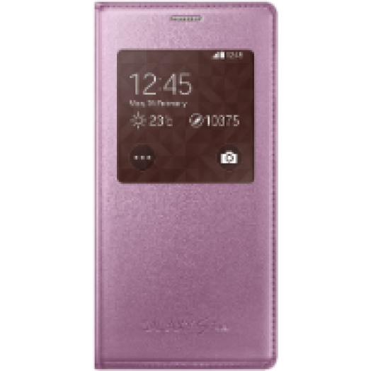 Galaxy S5 mini s-view pink tok