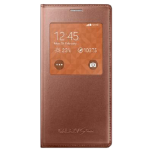 Galaxy S5 mini s-view rose gold tok