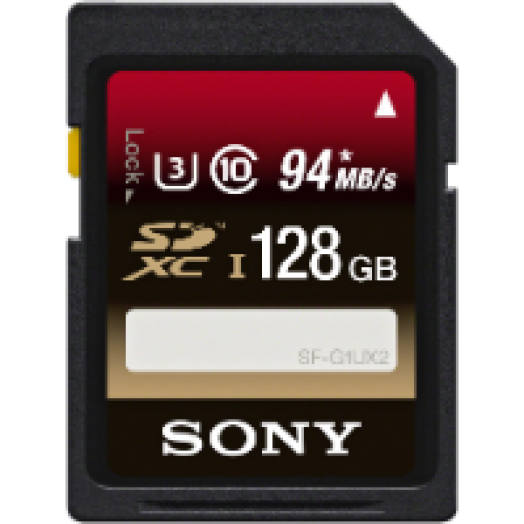 SDXC 128 GB memóriakártya