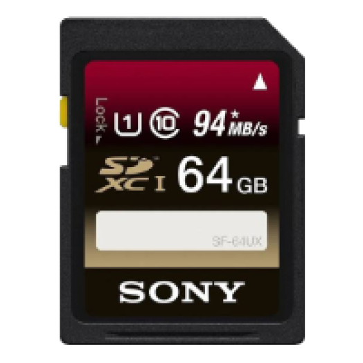 SDXC 64 GB memóriakártya
