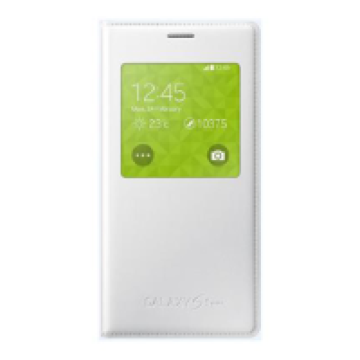 Galaxy S5 mini s-view fehér tok