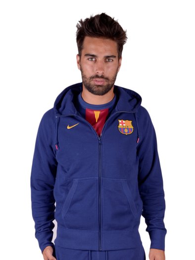 NIKE AW77 FCB AUTH FZ HOODY