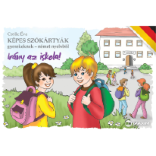 Képes szókártyák gyerekeknek - német nyelvből - Irány az iskola!