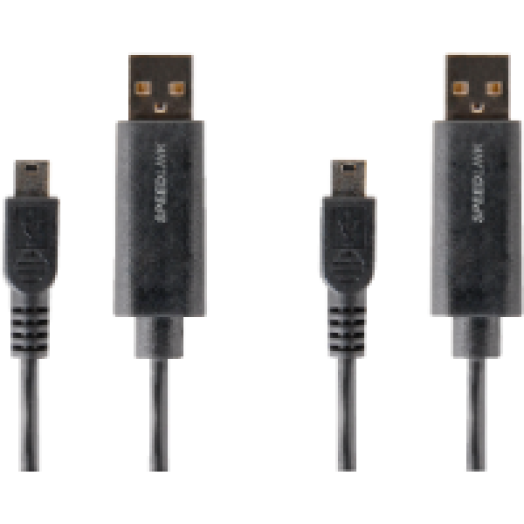 PS3 STREAM Play&Charge Kábelszett fekete