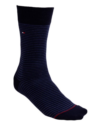 TH MEN SMALL STRIPE SOCK 2P