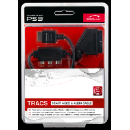 SL-4412BK Tracs SCART videó & audió kábel