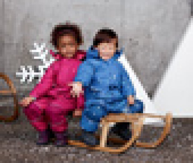 Kisgyerek téli overall, pink