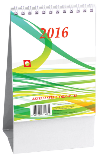 TopTimer asztali speditőrnaptár T071 álló