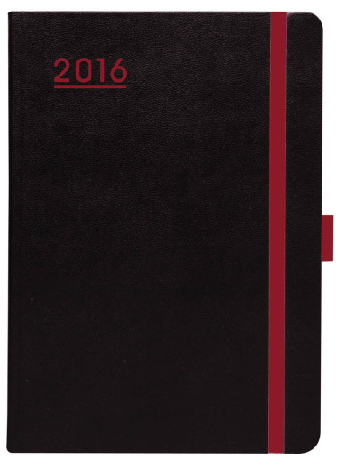 Agenda Nero N015 A/5 heti