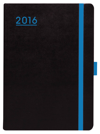 Agenda Nero N022 B/6 napi