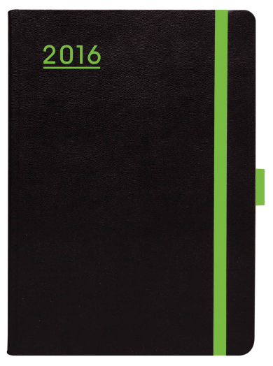 Agenda Nero N022 B/6 napi