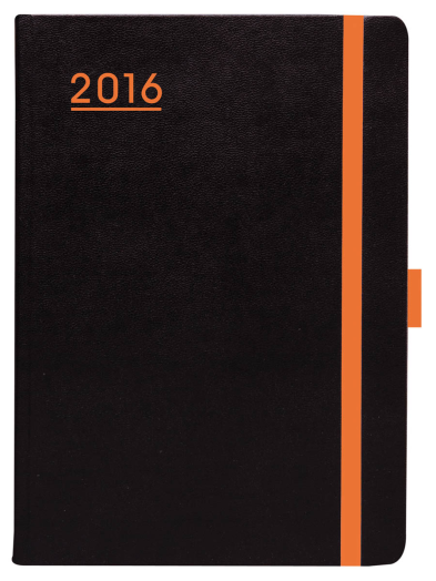 Agenda Nero N022 B/6 napi
