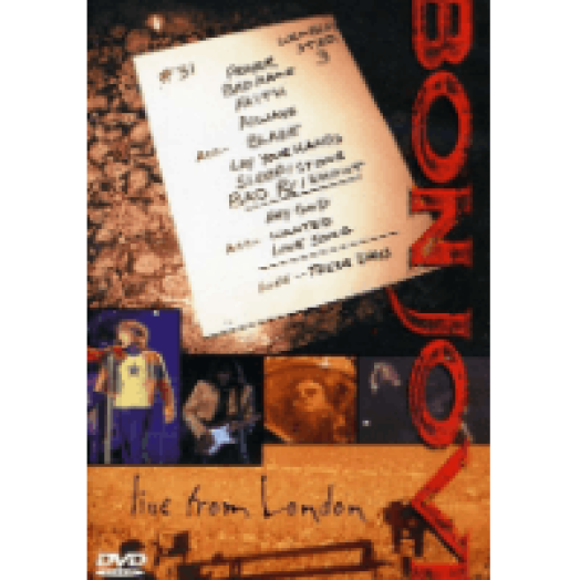 Live From London DVD