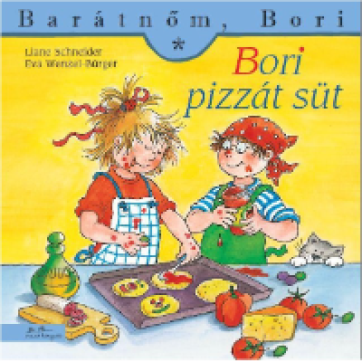 Bori pizzát süt