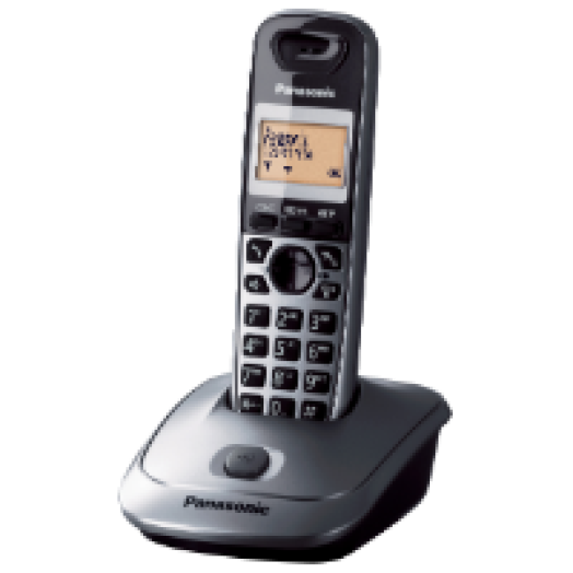 KX-TG2511HGM dect telefon metálszürke