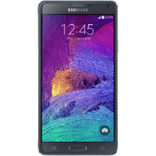 Note 4 32GB fekete SM-N910 kártyafüggetlen okostelefon